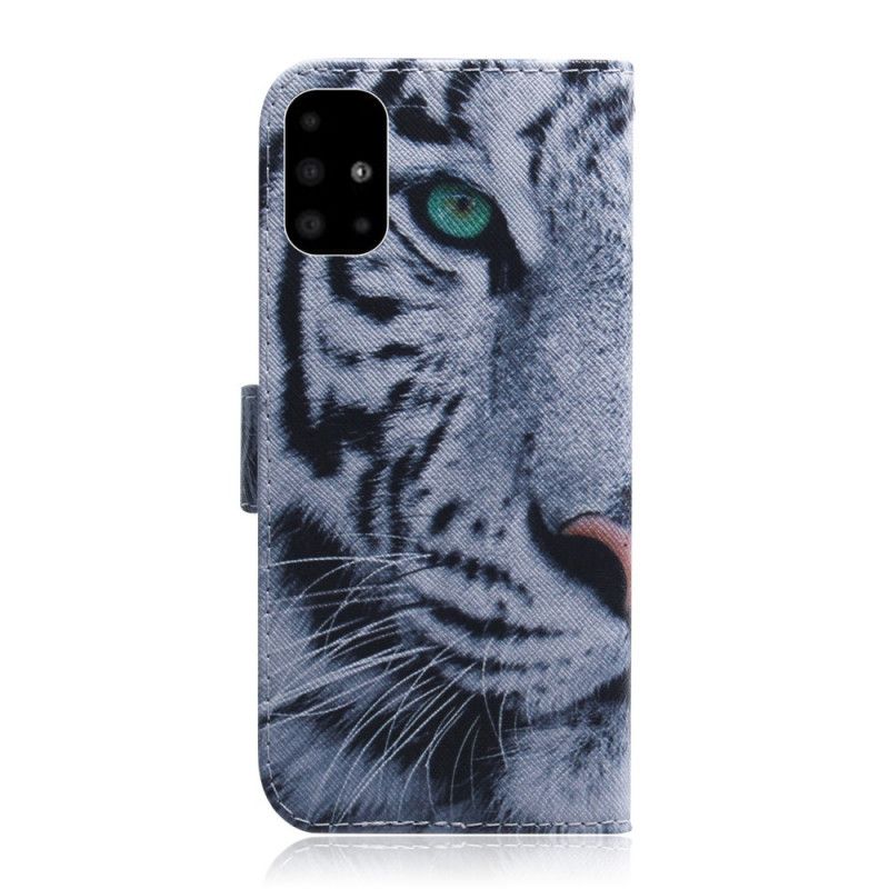 Fodral Samsung Galaxy A51 Tiger Ansikte