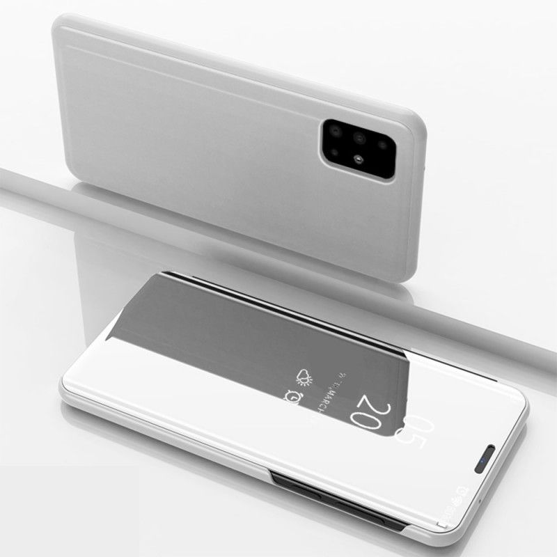 Folio-fodral Samsung Galaxy A51 Svart Mobilskal Spegel