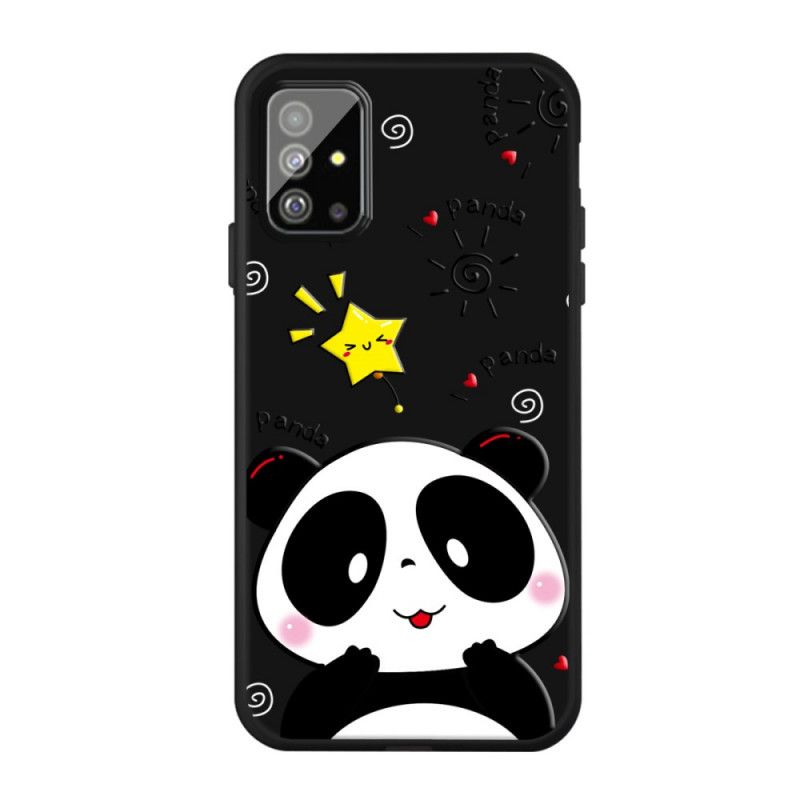 Skal för Samsung Galaxy A51 Pandastjärna