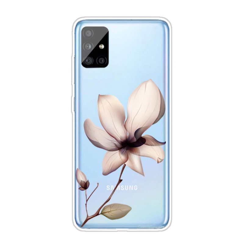 Skal Samsung Galaxy A51 Mobilskal Premium Blommigt