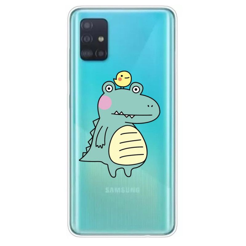 Skal Samsung Galaxy A51 Tecknad Dinosaurie