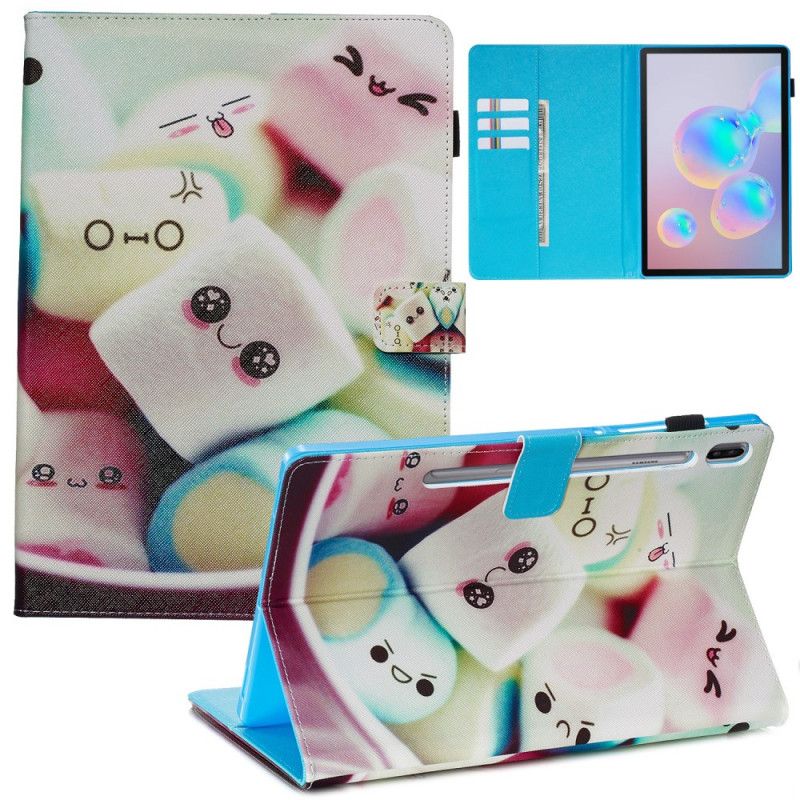 Fodral för Samsung Galaxy Tab S6 Roliga Marshmallows