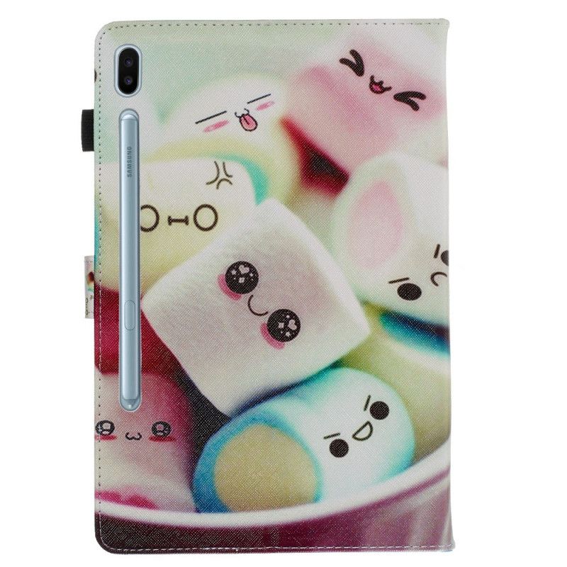 Fodral för Samsung Galaxy Tab S6 Roliga Marshmallows