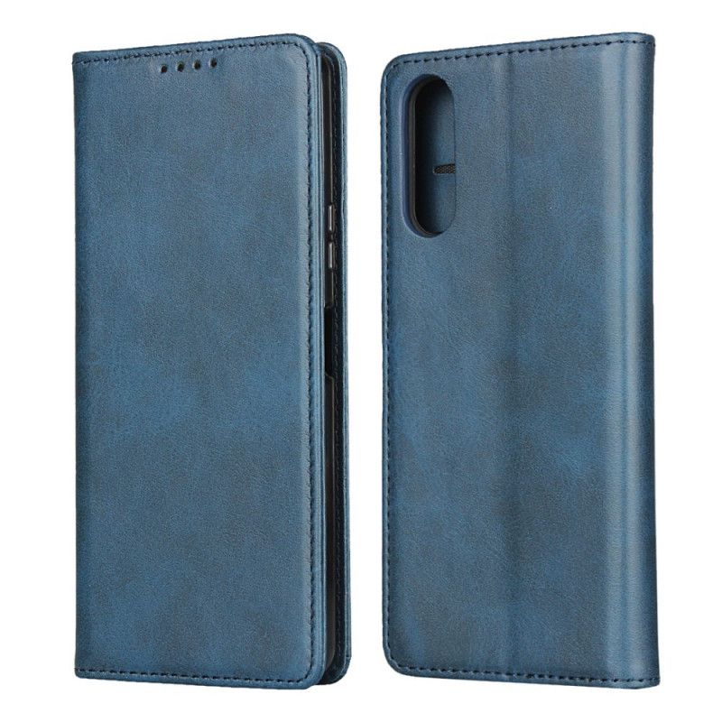 Folio-fodral för Sony Xperia 10 II Svart Elegant Splitläder