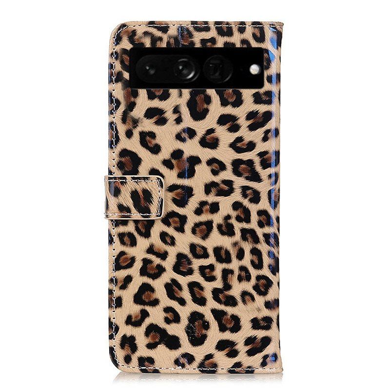 Fodral Google Pixel 7 Pro Leopardhudeffekt