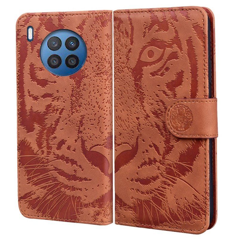 Fodral Honor 50 Lite Tiger Face Print