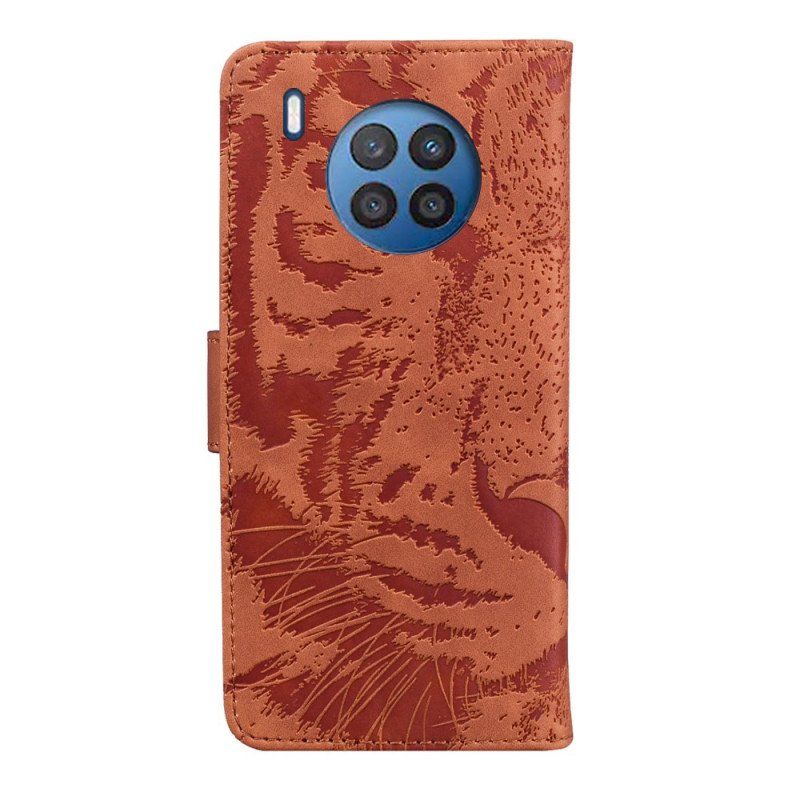 Fodral Honor 50 Lite Tiger Face Print