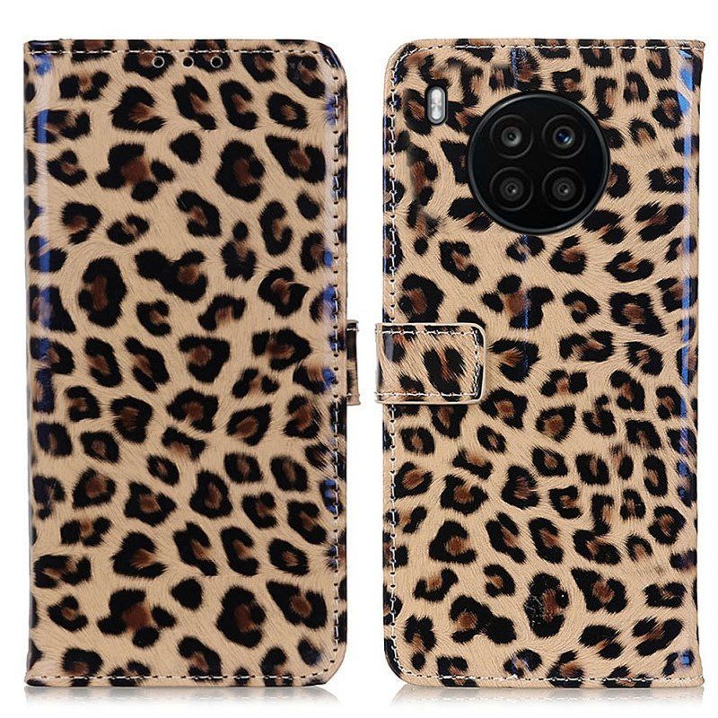 Fodral Honor 50 Lite Vanlig Leopard