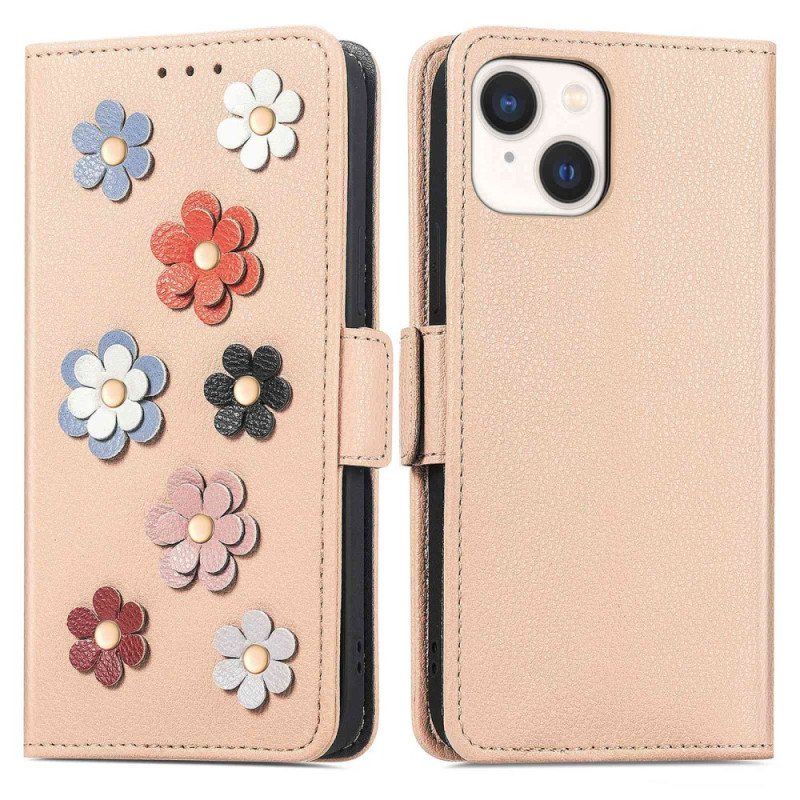 Fodral iPhone 14 Dekorativa Blommor