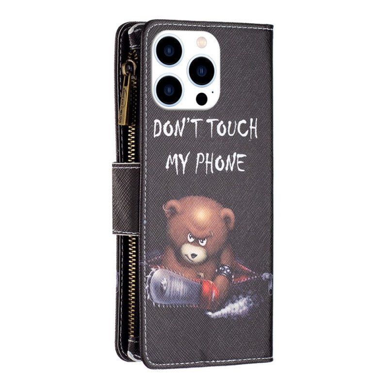 Fodral iPhone 14 Pro Plånboksfodral Björnplånbok