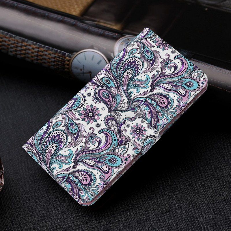 Fodral Moto E40 / E30 / E20 Paisley