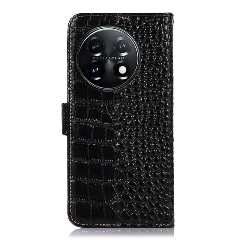 Fodral OnePlus 11 5G Crocodile Style Rfid