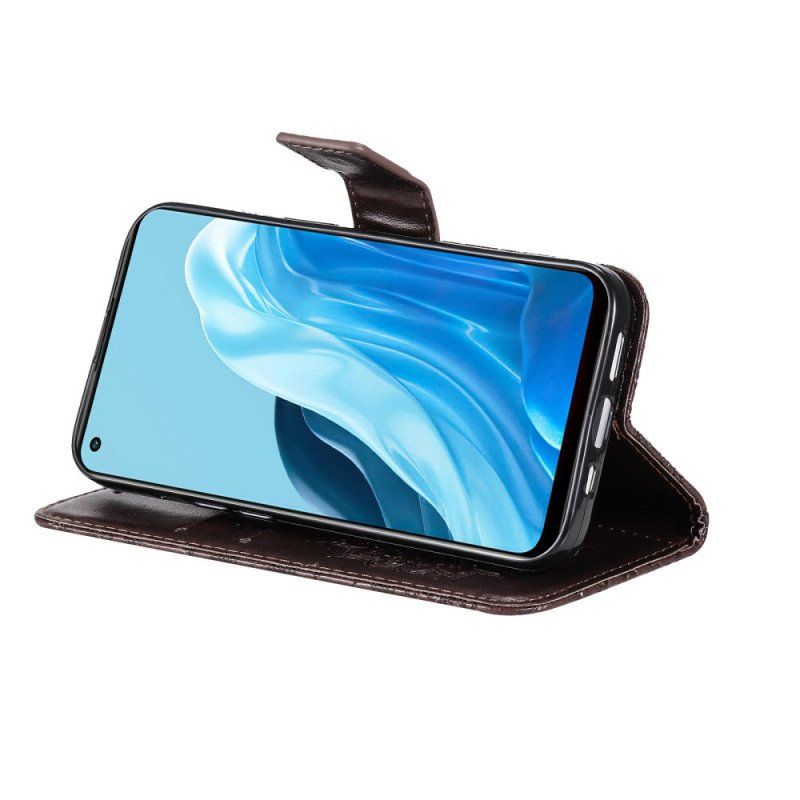 Fodral Oppo Find X5 Lite Med Kedjar Strappy Sun Mandala