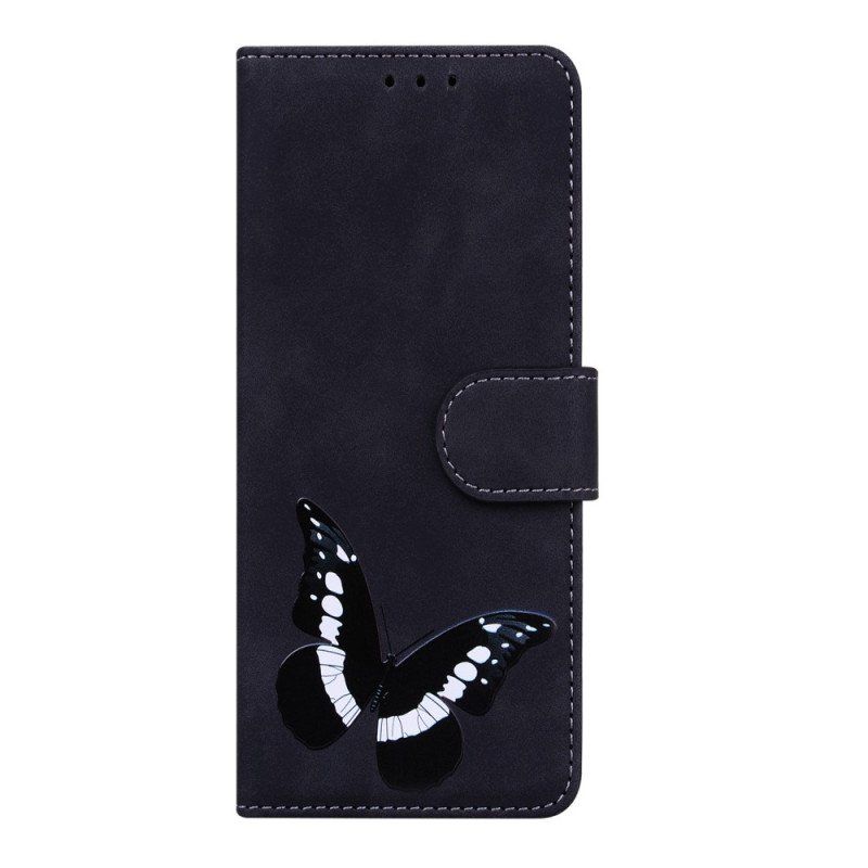 Fodral Oppo Find X5 Lite Skin-touch Butterfly