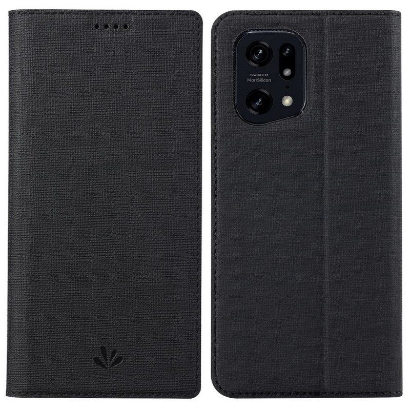 Fodral Oppo Find X5 Pro Vili Tygstruktur