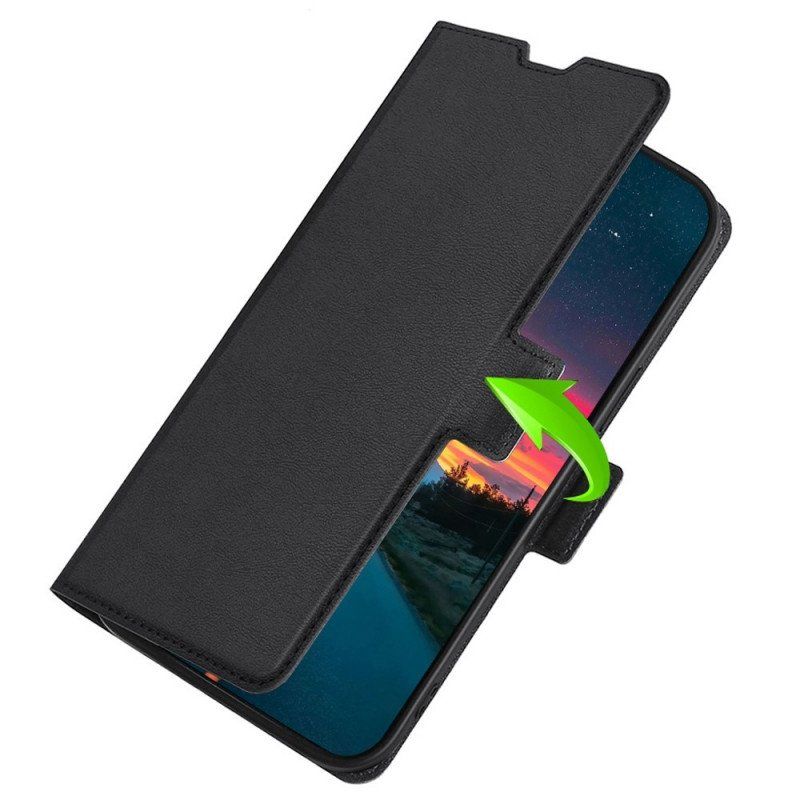 Fodral Oppo Reno 7 Finesse Dubbellås