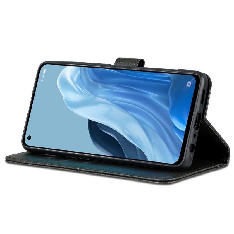 Fodral Oppo Reno 8 Lite Azns Läder Styling