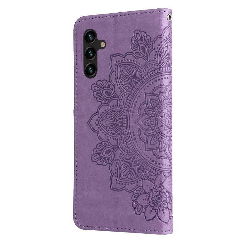 Fodral Samsung Galaxy A13 5G / A04s Blomma Mandala