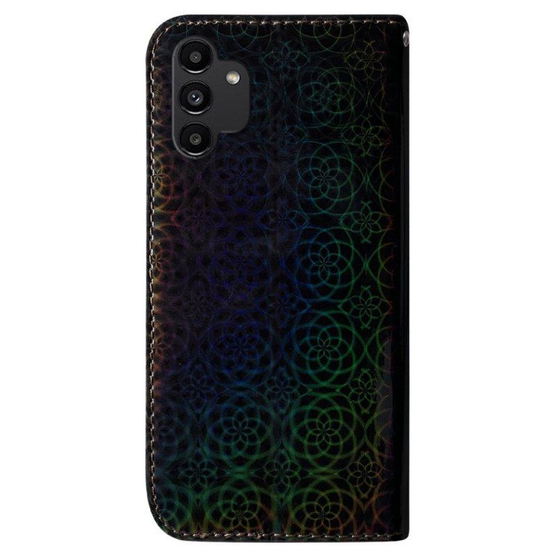 Fodral Samsung Galaxy A13 Med Kedjar Strappy Psychedelic Flowers