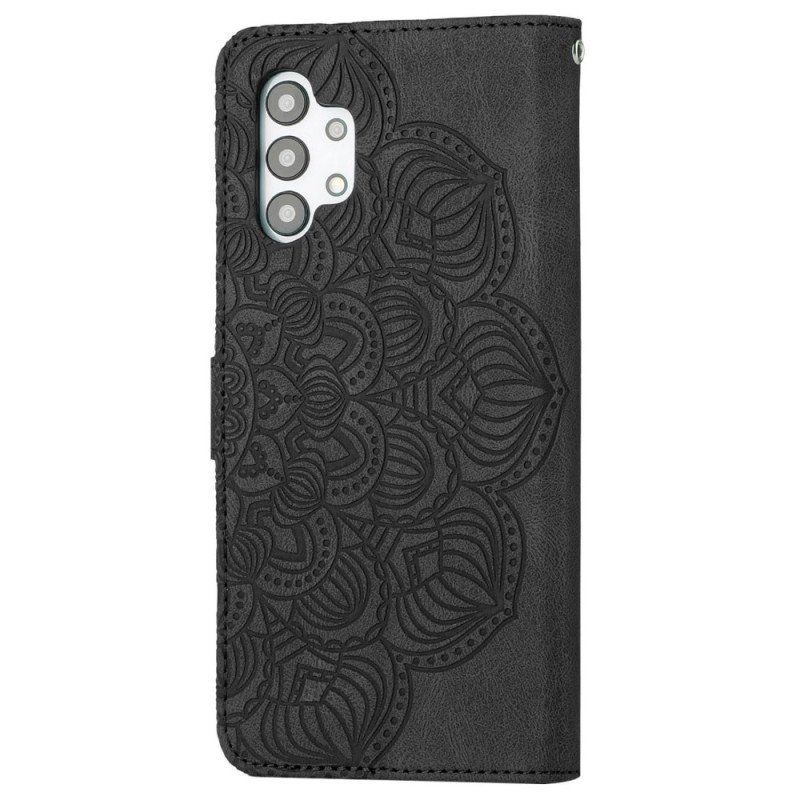 Fodral Samsung Galaxy A13 Med Kedjar Vintage Strappy Mandala