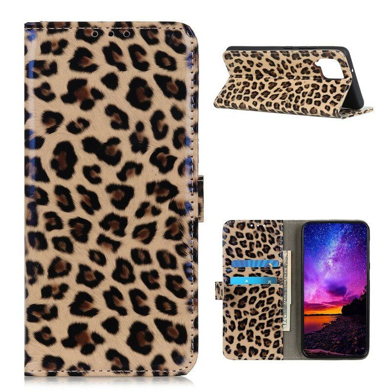 Fodral Samsung Galaxy M12 / A12 Vanlig Leopard