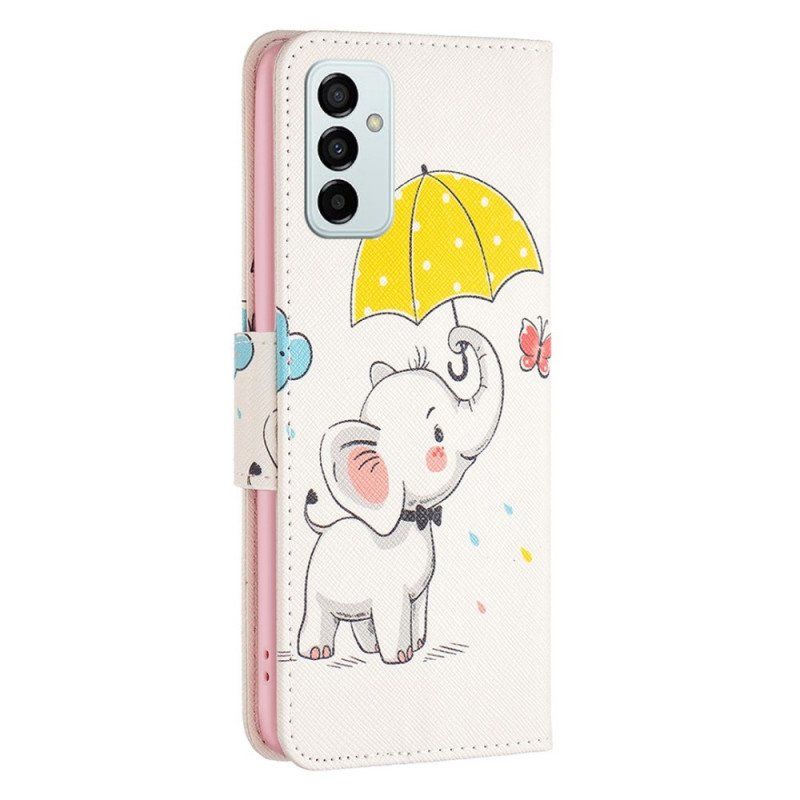 Fodral Samsung Galaxy M23 5G Baby Elefant