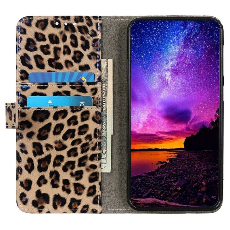 Fodral Samsung Galaxy M23 5G Leopardhudeffekt