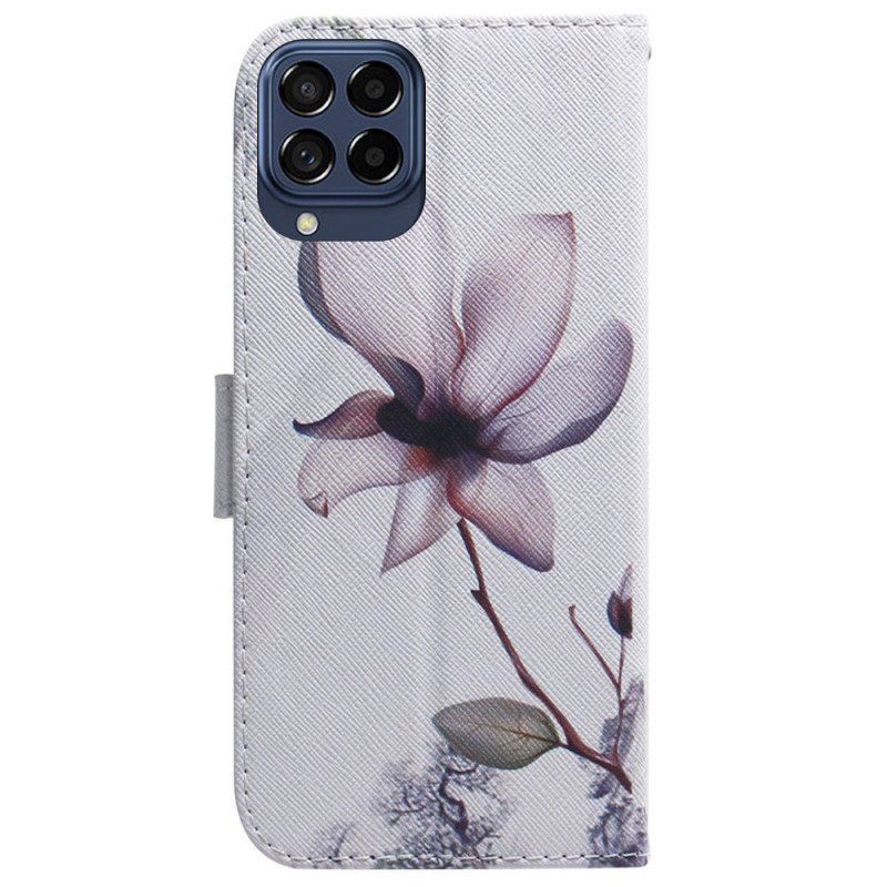 Fodral Samsung Galaxy M33 5G Rosa Blomma