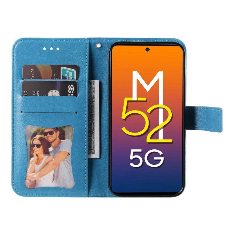 Fodral Samsung Galaxy M52 5G Mandala Blommor