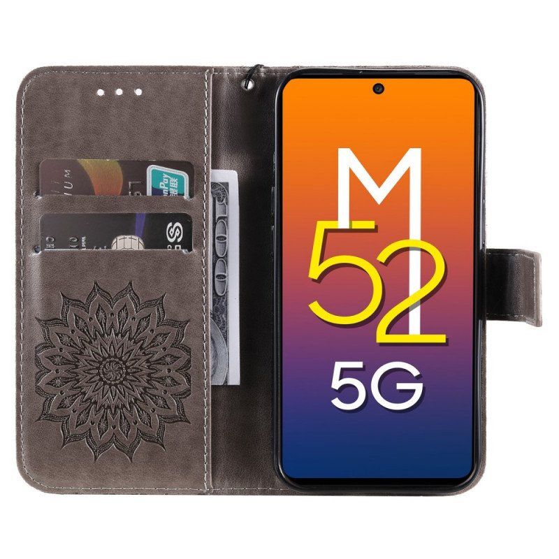 Fodral Samsung Galaxy M52 5G Orientalisk Mandala