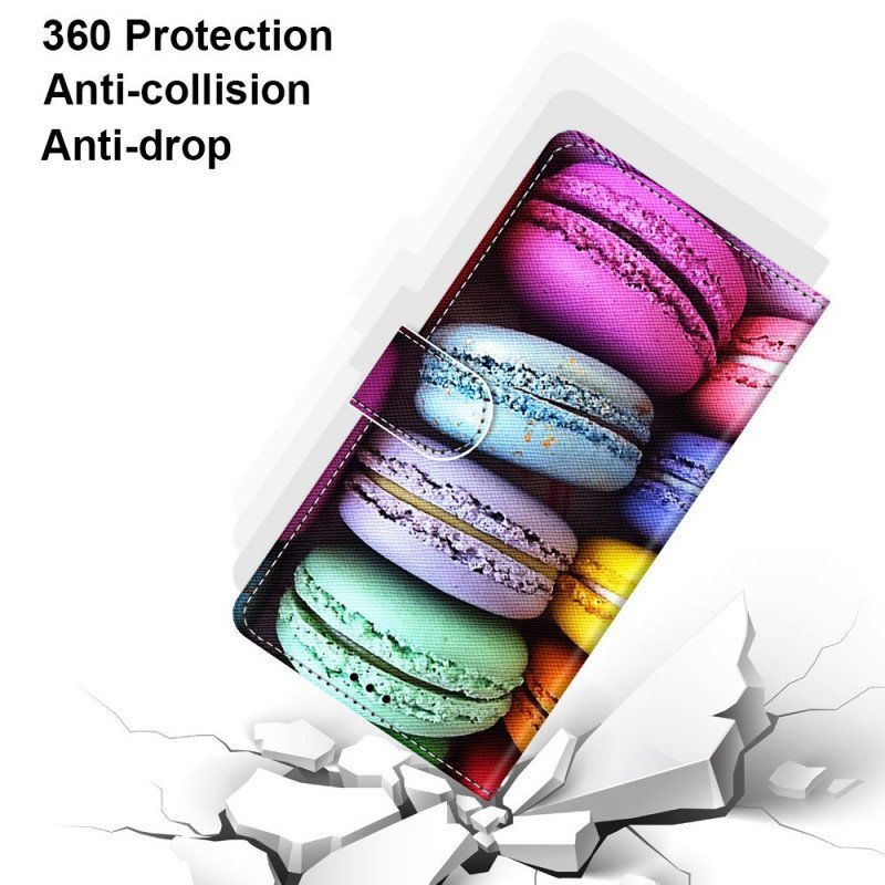 Fodral Samsung Galaxy M53 5G Macarons