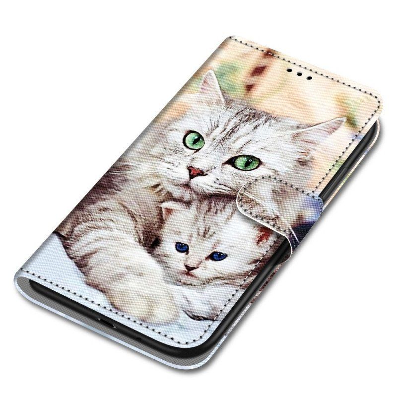 Fodral Samsung Galaxy S22 Ultra 5G Kattfamilj