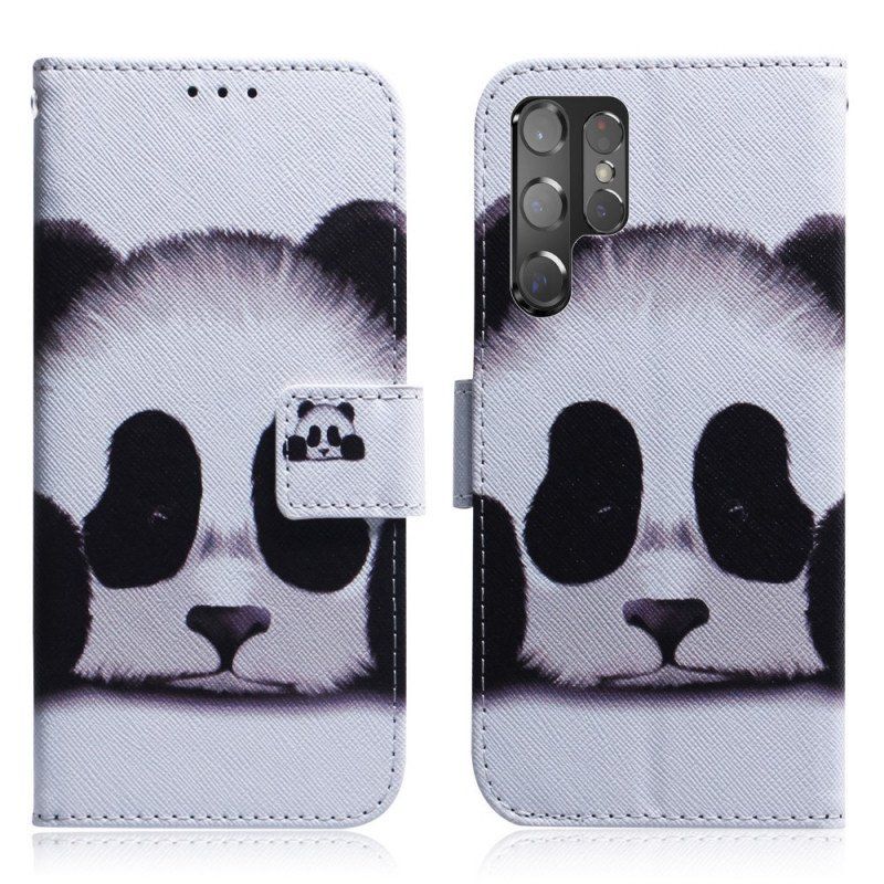 Fodral Samsung Galaxy S22 Ultra 5G Panda Ansikte