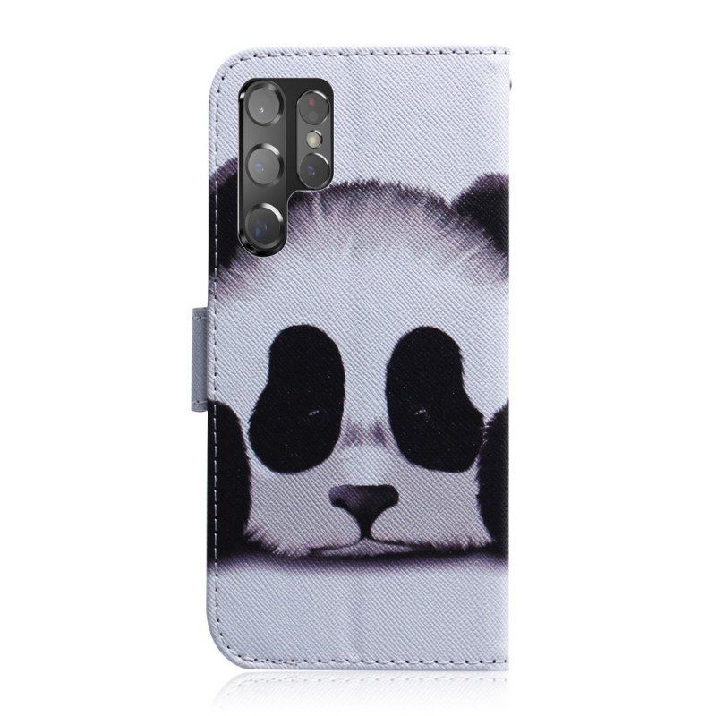Fodral Samsung Galaxy S22 Ultra 5G Panda Ansikte