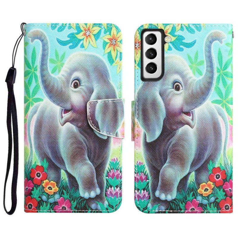 Fodral Samsung Galaxy S23 Plus 5G Med Kedjar Thong Elephant