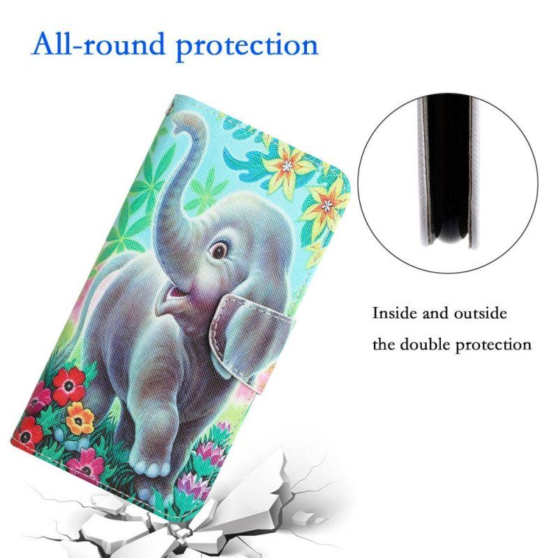 Fodral Samsung Galaxy S23 Plus 5G Med Kedjar Thong Elephant