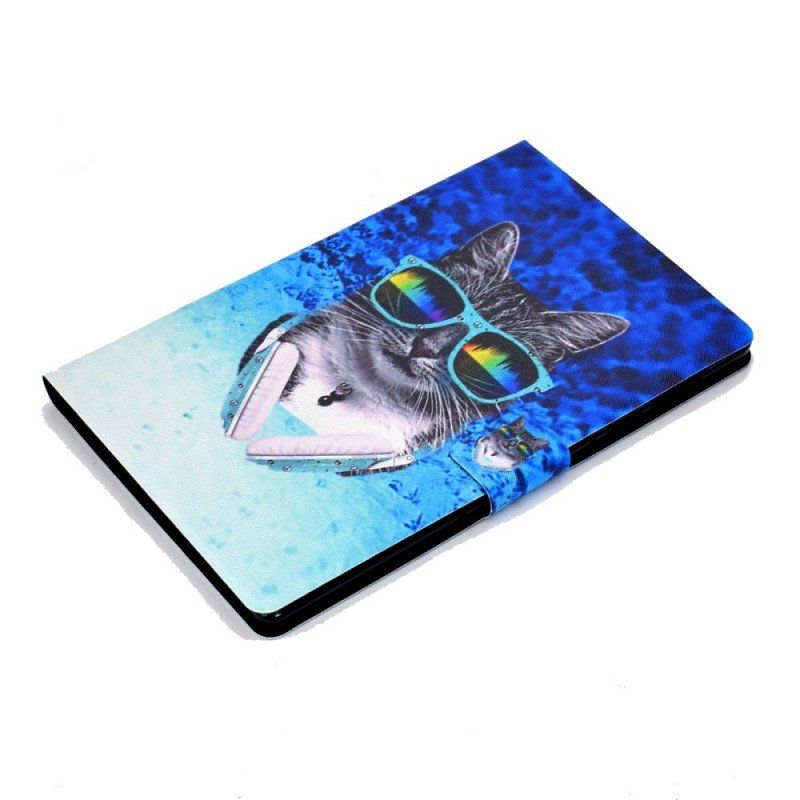 Fodral Samsung Galaxy Tab A8 (2021) Disco Katt