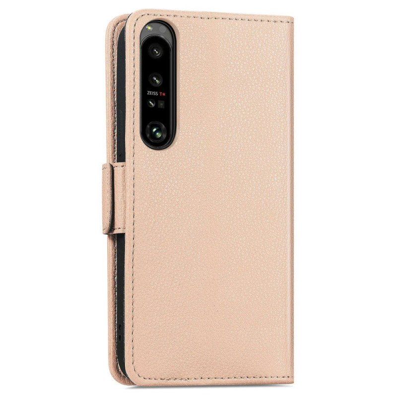 Fodral Sony Xperia 1 IV Dekorativa Blommor