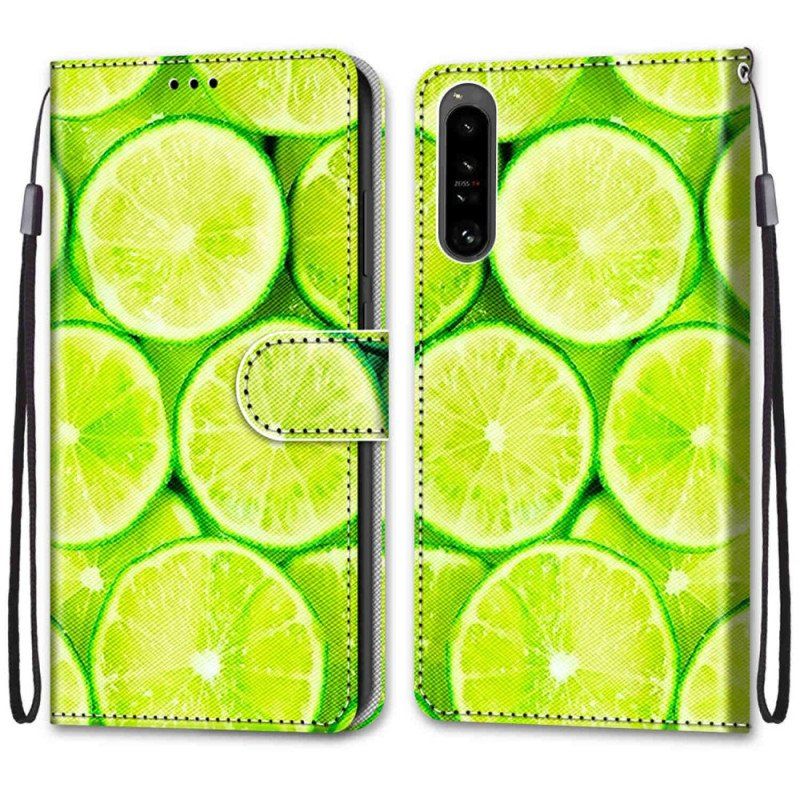 Fodral Sony Xperia 1 IV Limefrukter