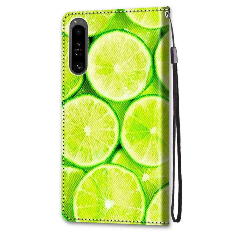 Fodral Sony Xperia 1 IV Limefrukter