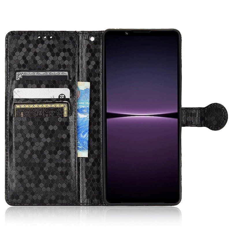 Fodral Sony Xperia 1 IV Med Kedjar 3d Strappy Design