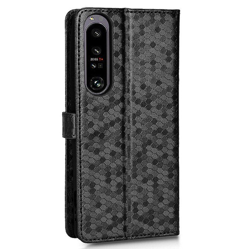 Fodral Sony Xperia 1 IV Med Kedjar 3d Strappy Design