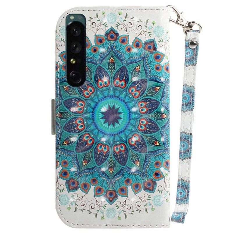 Fodral Sony Xperia 1 IV Med Kedjar Strappy Mandala