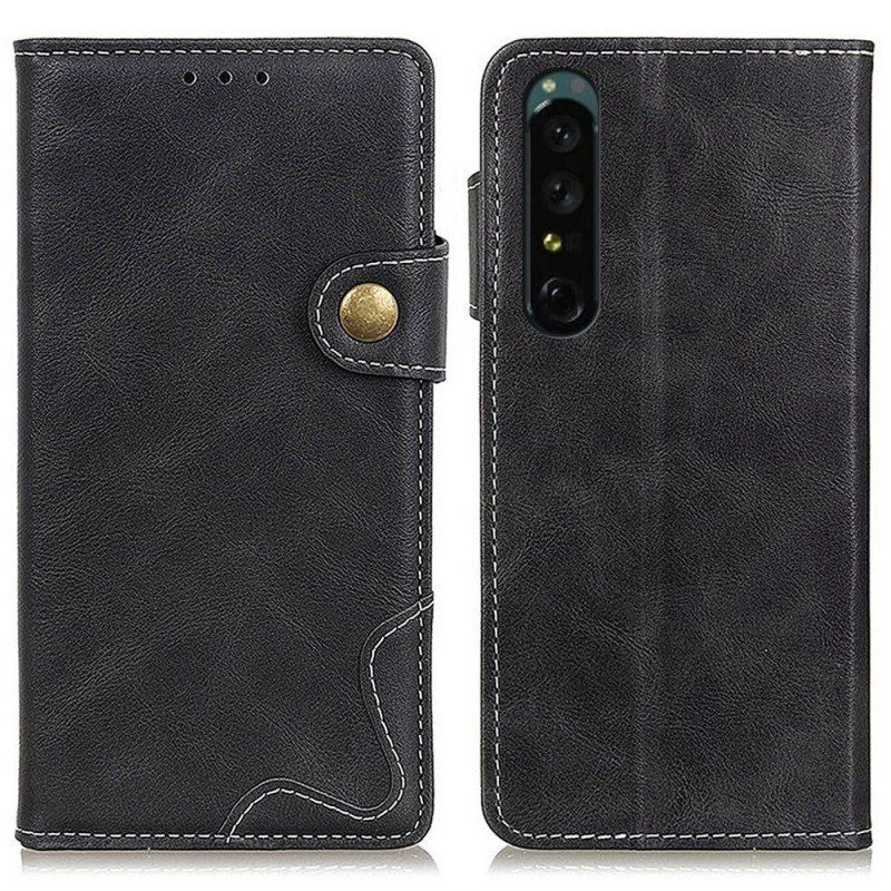 Fodral Sony Xperia 1 IV Sömnad Design