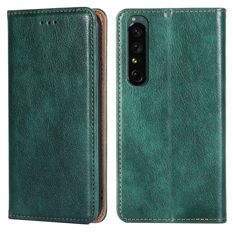 Fodral Sony Xperia 1 IV Vintage Design