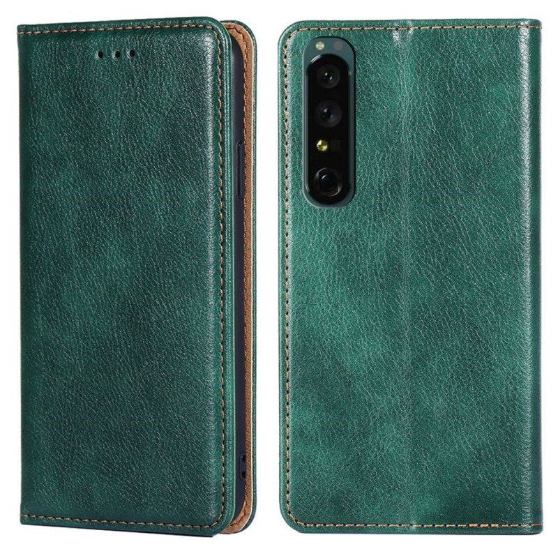 Fodral Sony Xperia 10 IV Vintage Design