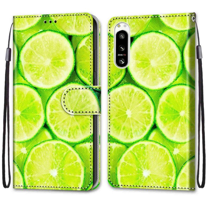 Fodral Sony Xperia 5 IV Limefrukter