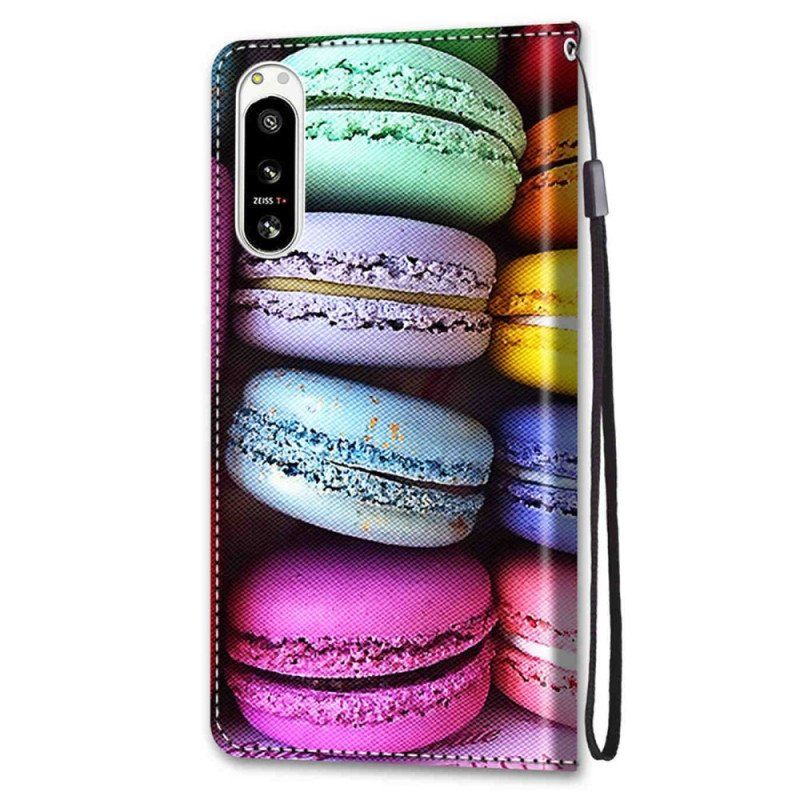 Fodral Sony Xperia 5 IV Macarons