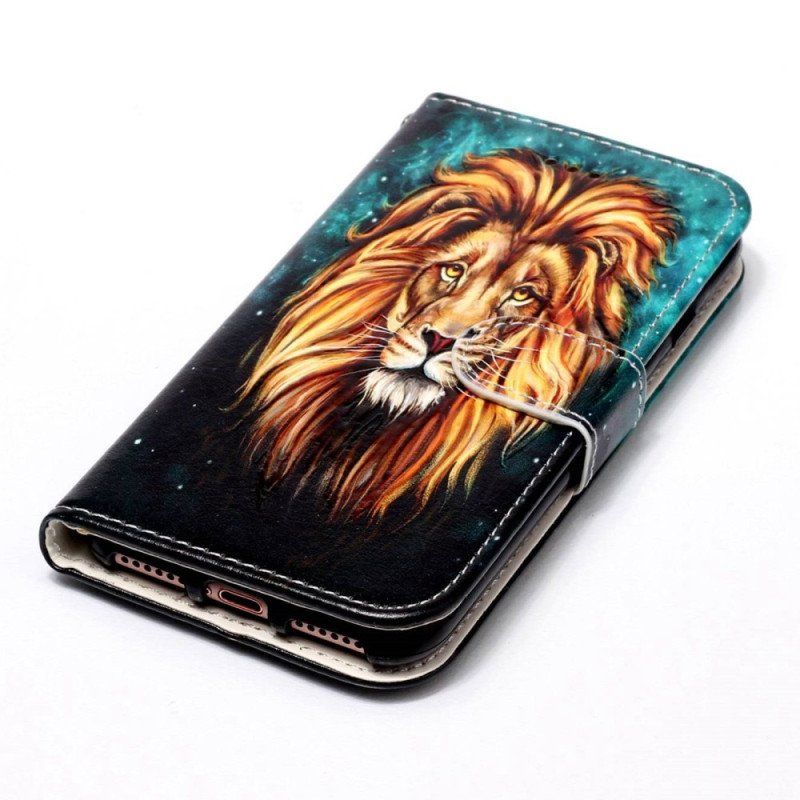 Fodral Xiaomi 12 Lite Med Kedjar Lanyard Lion