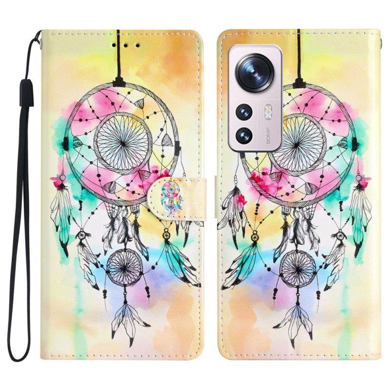 Fodral Xiaomi 12 Lite Med Kedjar Strap Dream Catcher